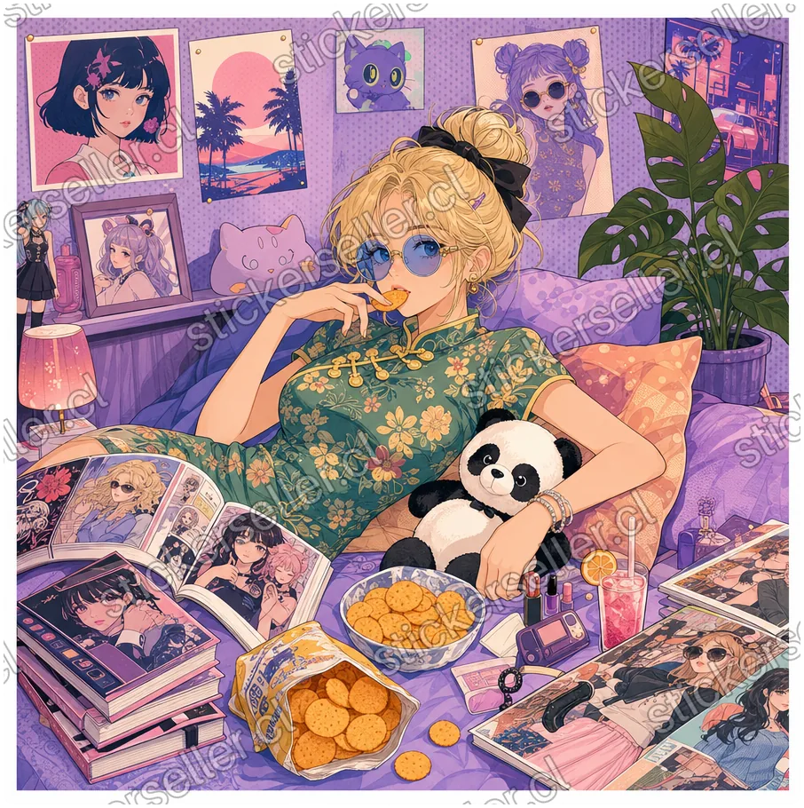 Tarde de manga y snacks