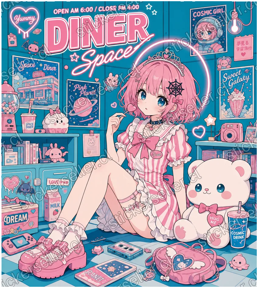 Diner Space kawaii