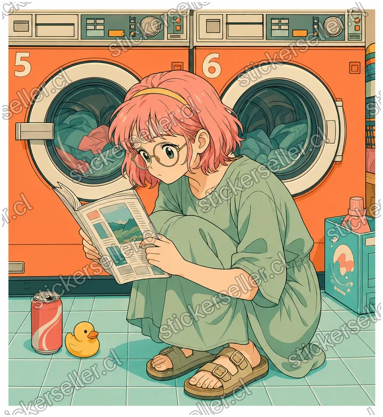 Lectura en el laundromat