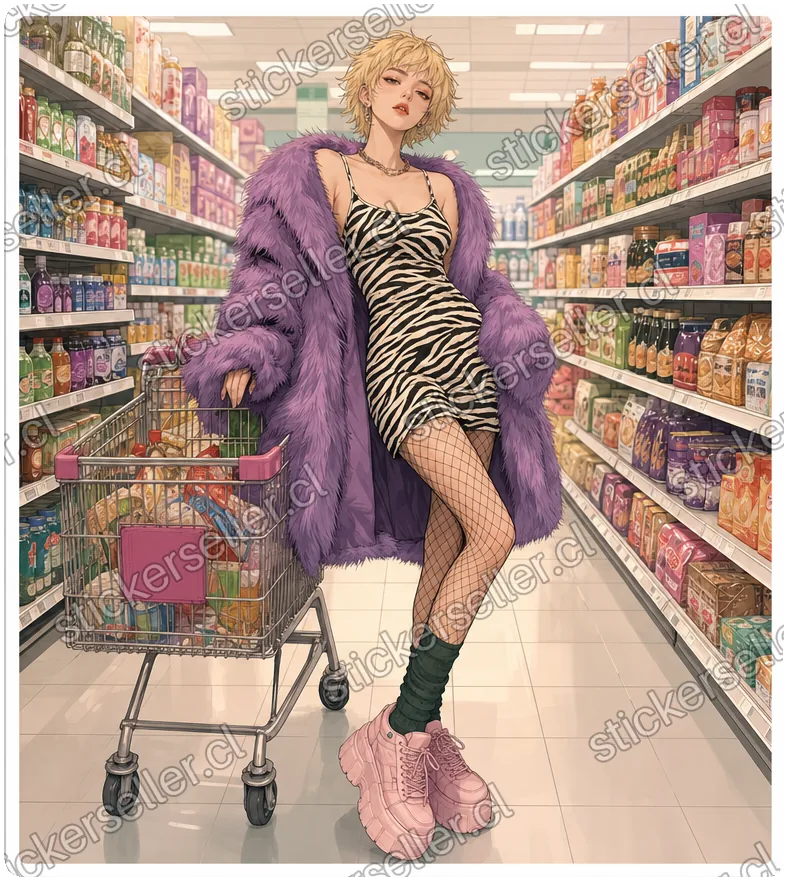 Moda en el súper