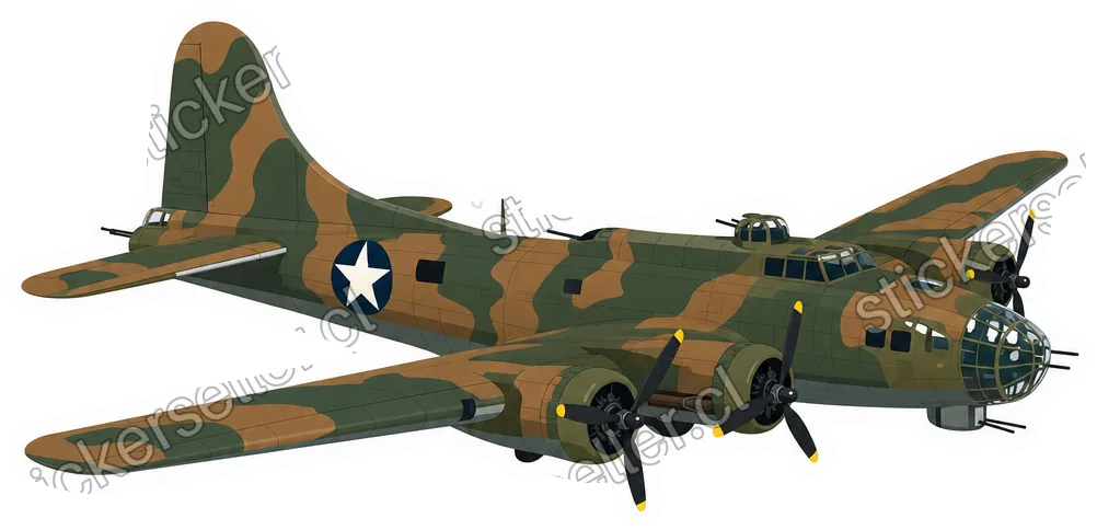 Bombardero camuflado
