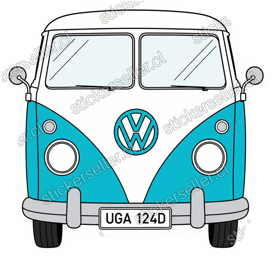 Kombi dos tonos turquesa