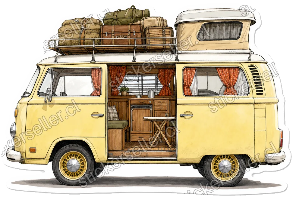 Kombi campera abierta