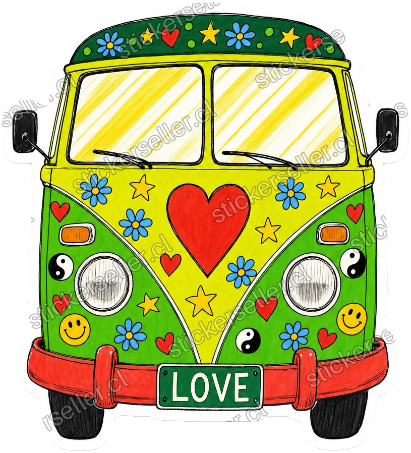 Kombi lima con corazón