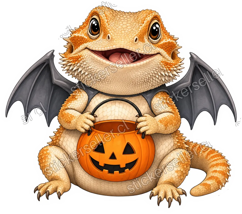 Dragón murciélago de Halloween
