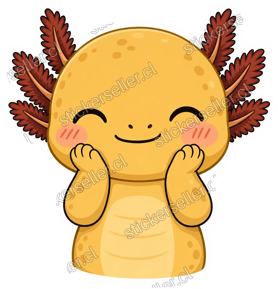 Ajolote dorado soñador