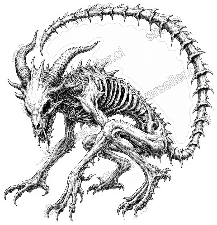 Demonio esquelético