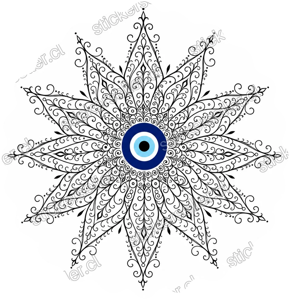 Mandala de filigrana