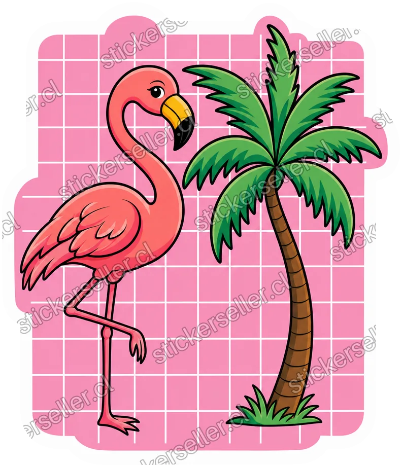 Flamenco vaporwave