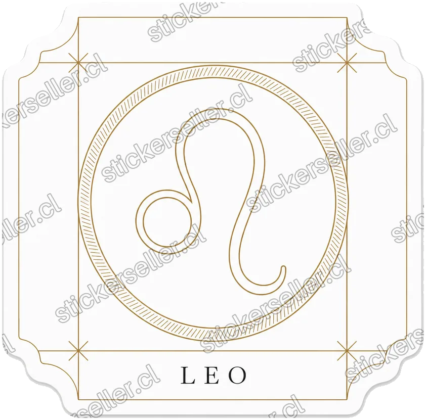 Leo celeste minimalista