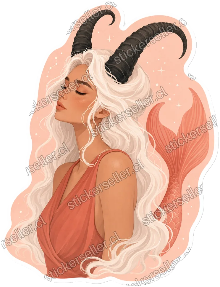Sirena cabra de Capricornio