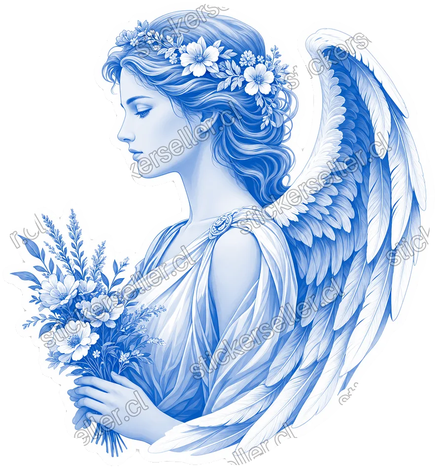 Ángel azul de Virgo