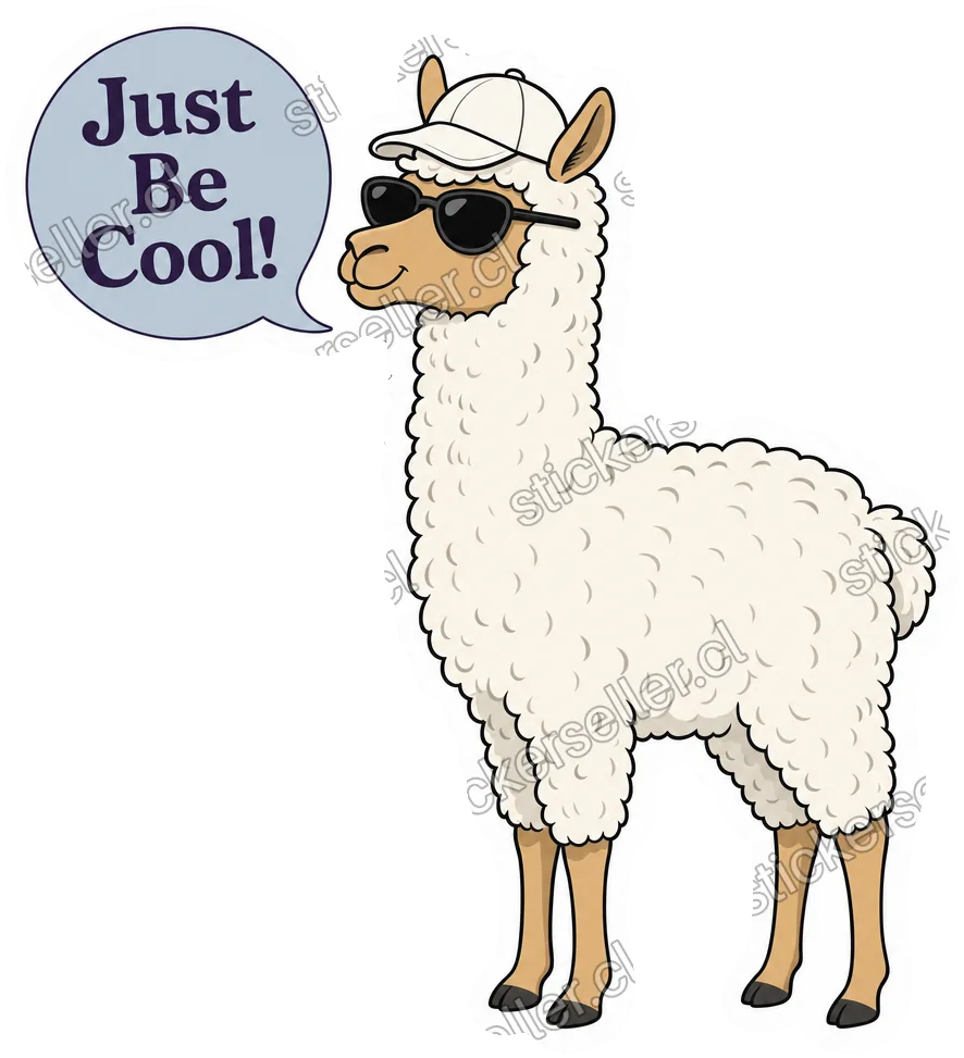 Llama relajada